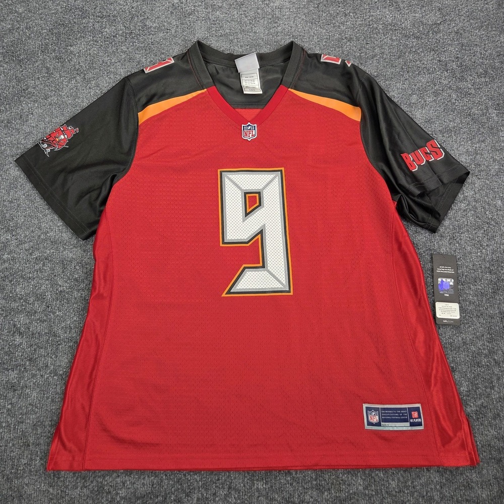 Tampa Bay Buccaneers Jersey Womens XL Red NFL Football Bryan Anger 9‎ Pro Line